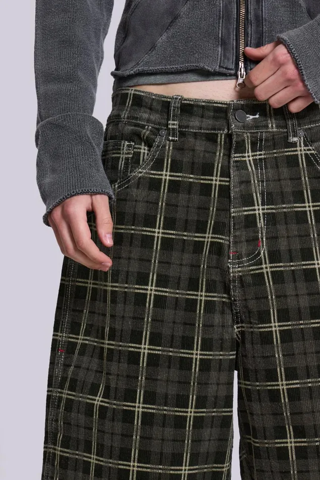 Men Brooklyn Cord Jumbo Jorts Jaded London Shorts and Jorts