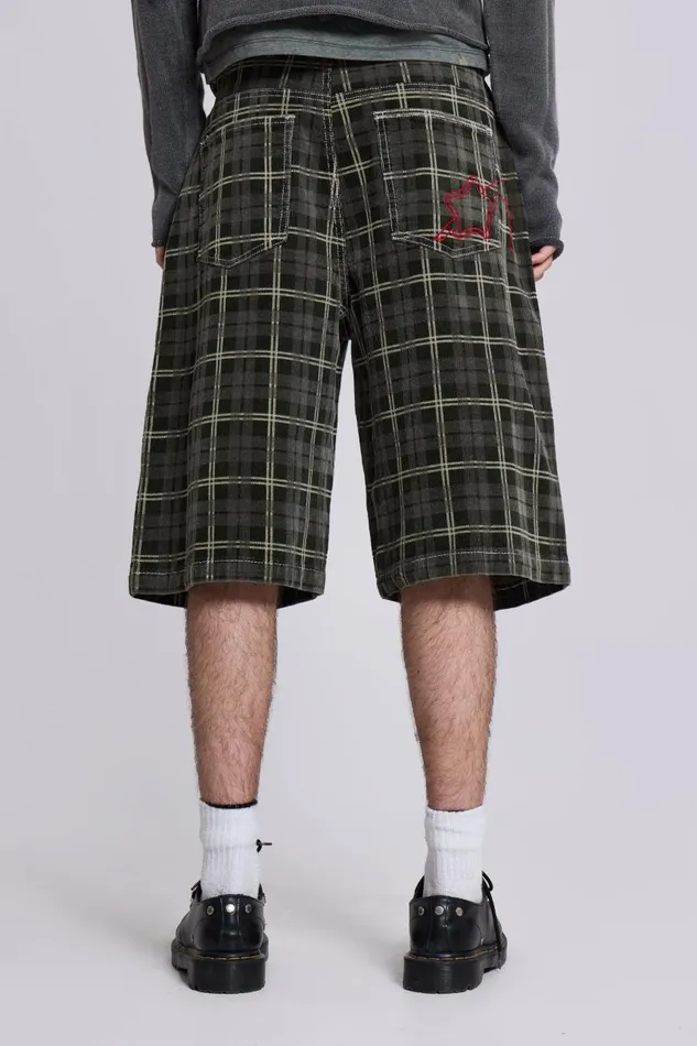 Men Brooklyn Cord Jumbo Jorts Jaded London Shorts and Jorts