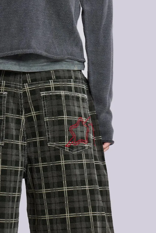Men Brooklyn Cord Jumbo Jorts Jaded London Shorts and Jorts