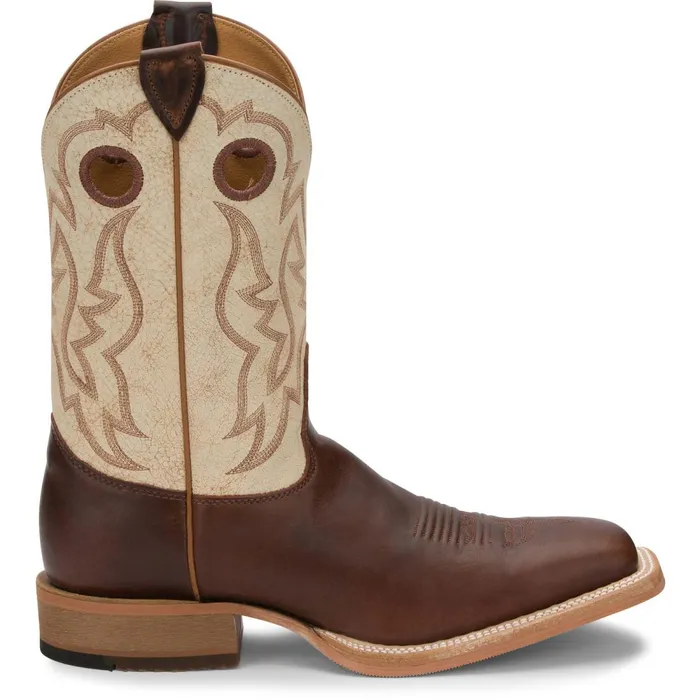 MEN Caddo 11034 Western Cognac Damiana Justin Boots Western