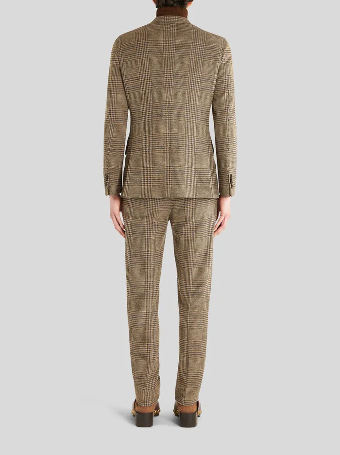 Men Check Jersey Jacket Etro Jackets