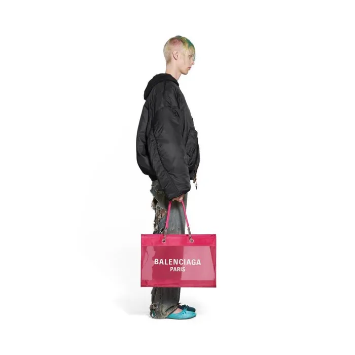 Men Coats and Jackets Balenciaga Balenciaga Paris All In Bomber In Black