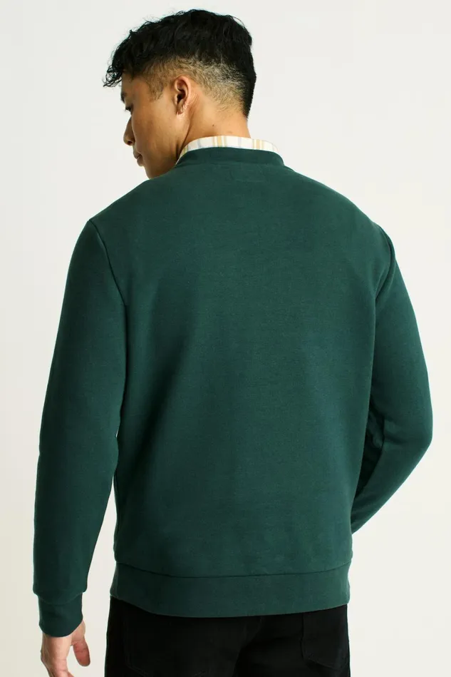 Men Critter Supersoft Fleece Crew Beehive Renaissance Bonobos Crew and VNeck Sweaters