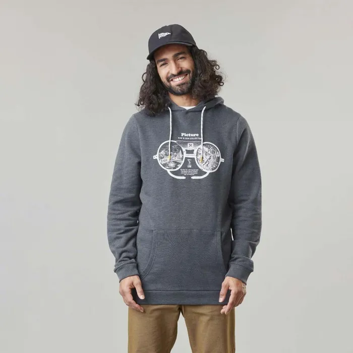 Men DandS GLASSES HOODIE Picture Organic Clothing Sweats and Hoodies