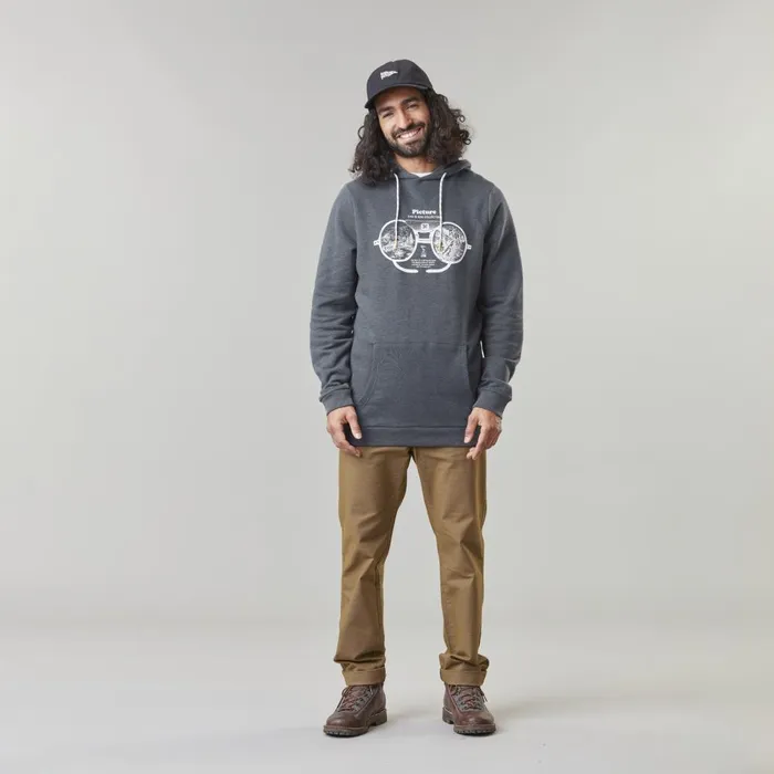 Men DandS GLASSES HOODIE Picture Organic Clothing Sweats and Hoodies