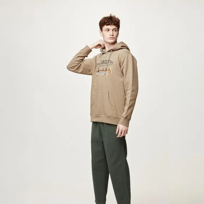 Men DandS PANTHER HOODIE Picture Organic Clothing Sweats and Hoodies