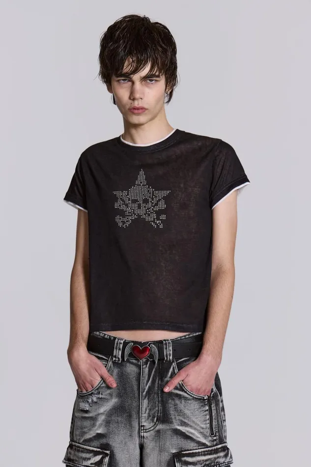 Men Dead Star Tee Jaded London TShirts and Vests