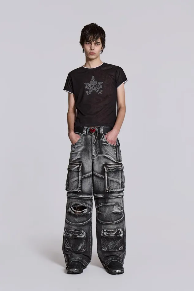 Men Dead Star Tee Jaded London TShirts and Vests