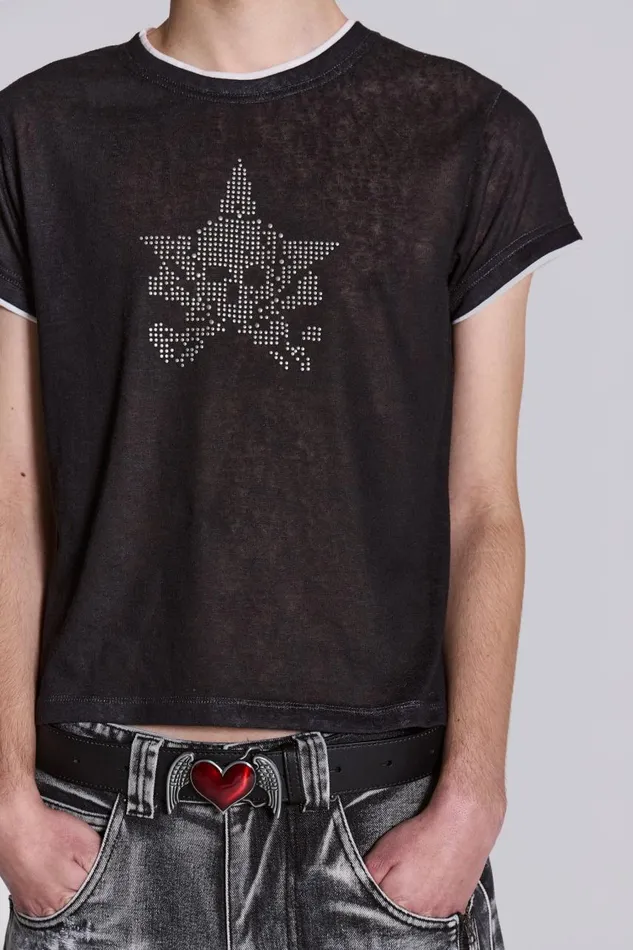 Men Dead Star Tee Jaded London TShirts and Vests
