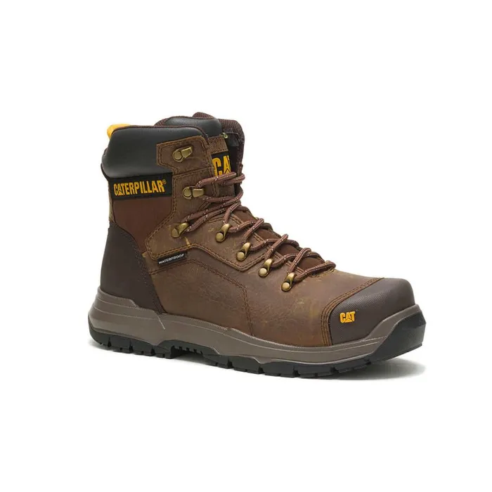 Men Diagnostic 20 Waterproof Steel Toe Work Boot Cat Footwear Boots