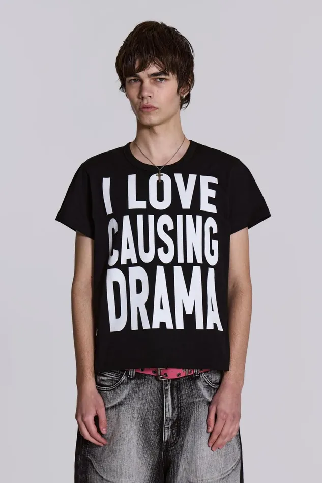 Men Drama Tee Jaded London TShirts and Vests