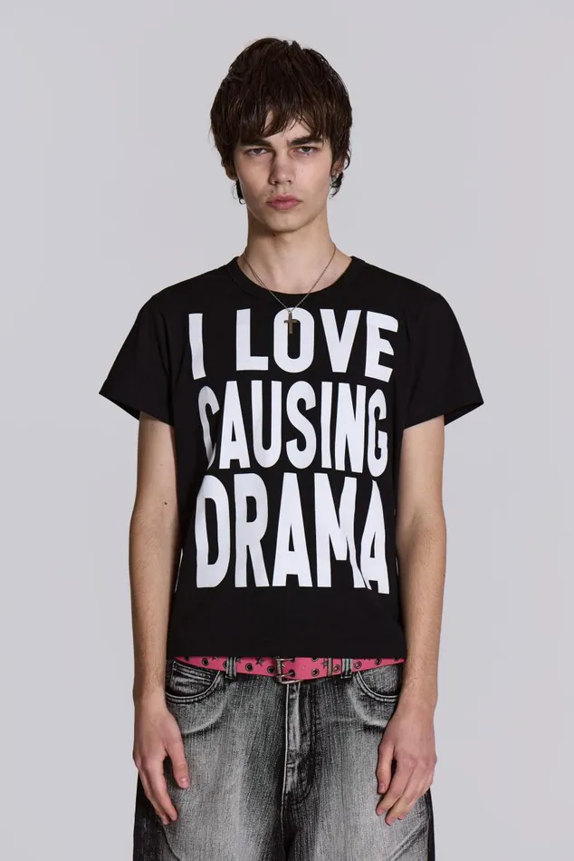 Men Drama Tee Jaded London TShirts and Vests