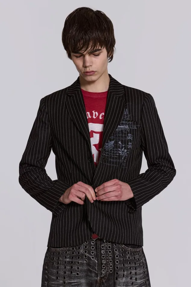 Men Dropout Blazer Jaded London Tailoring