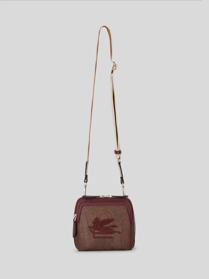 Men Essential Crossbody Bag With Embroidered Pegaso Etro Essential
