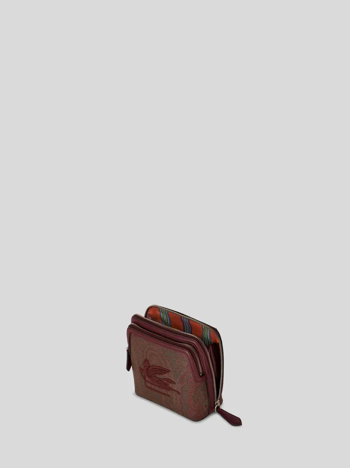 Men Essential Crossbody Bag With Embroidered Pegaso Etro Essential