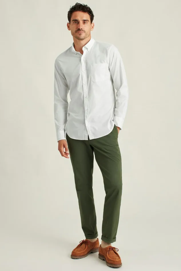 Men Everyday Shirt White End On End Bonobos Casual Shirts