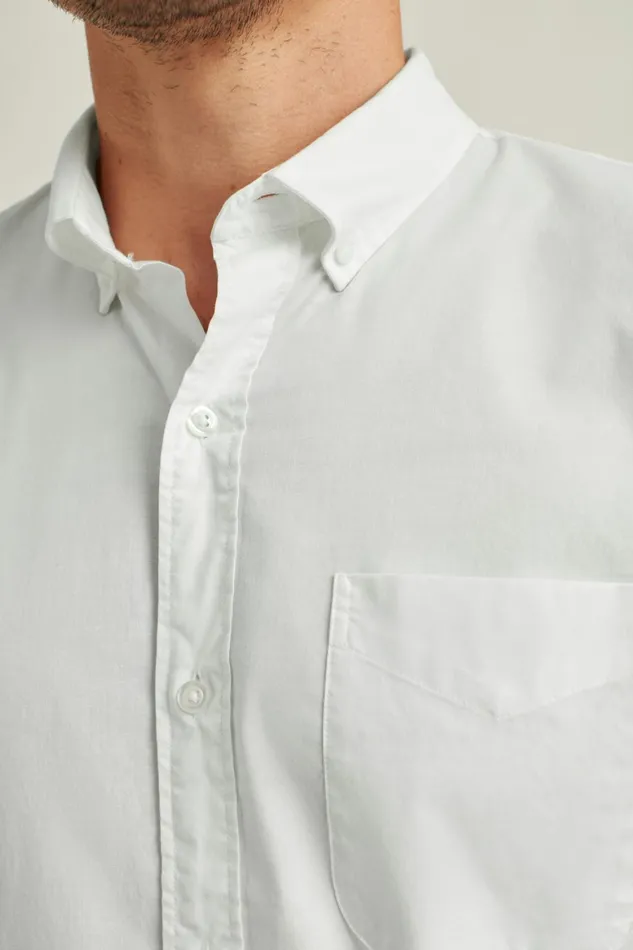 Men Everyday Shirt White End On End Bonobos Casual Shirts