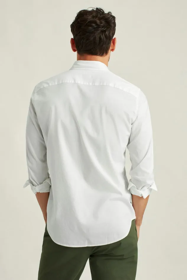 Men Everyday Shirt White End On End Bonobos Casual Shirts