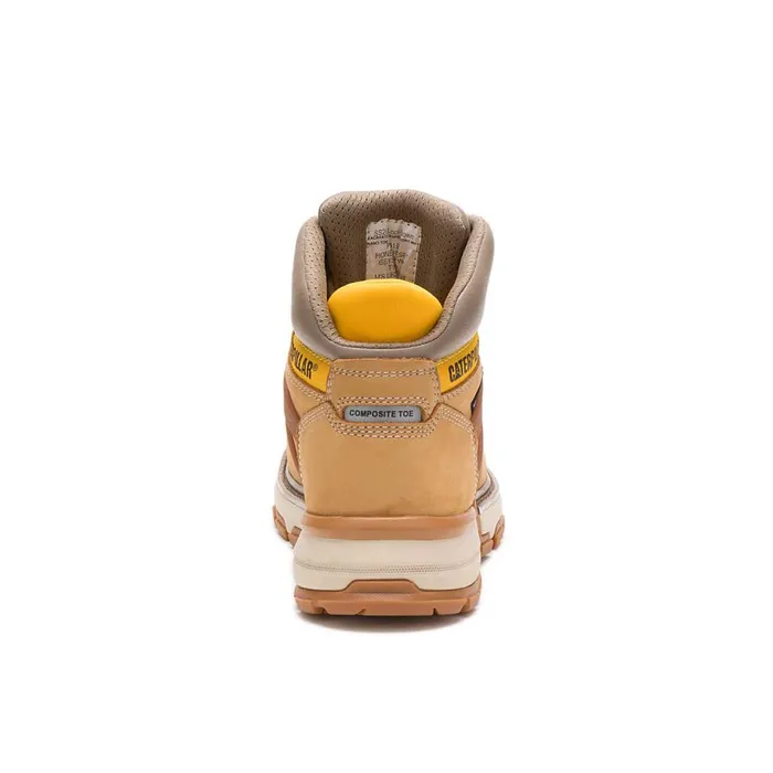 Men Excavator Superlite Waterproof Carbon Composite Toe Work Boot Cat Footwear Boots