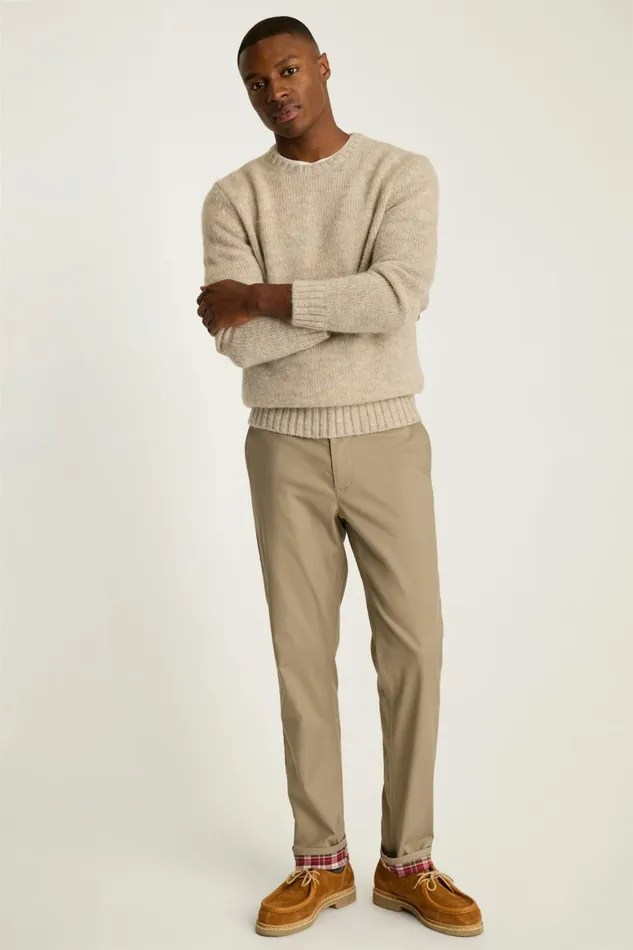 Men Fireside Flannel Lined Chinos Winter Khaki Bonobos Chinos