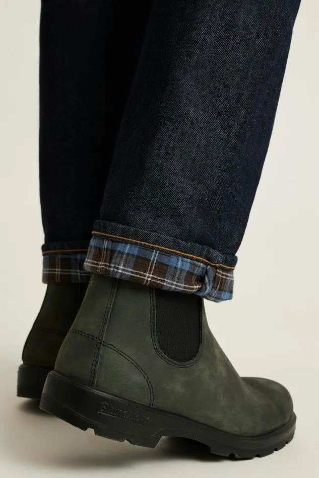 Men Fireside Flannel Lined Jean Resin Rinse Bonobos Jeans