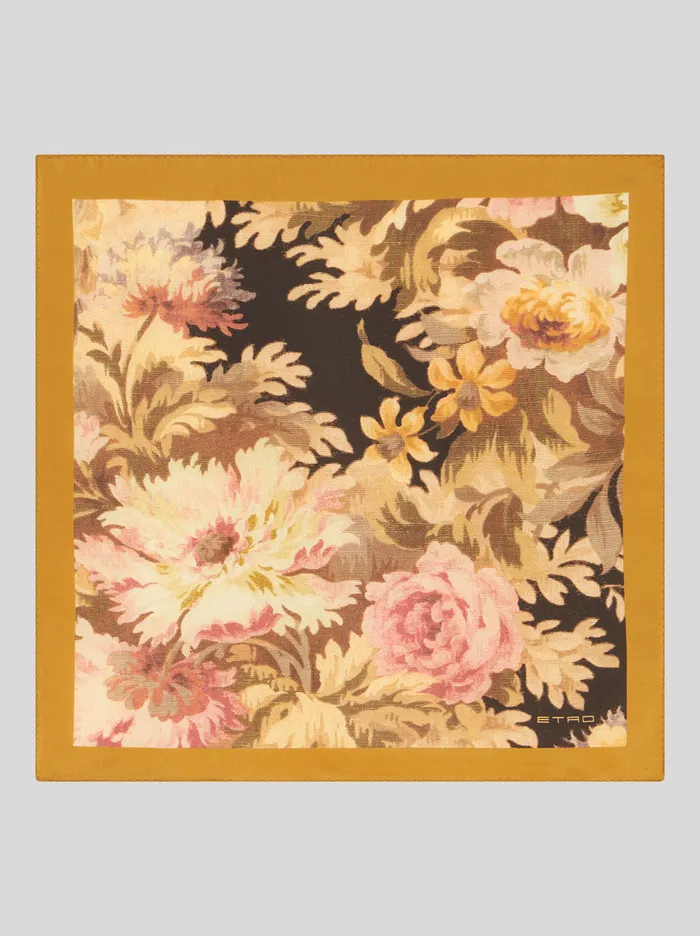 Men Floral Pocket Square Etro Ties And Pocket Squares