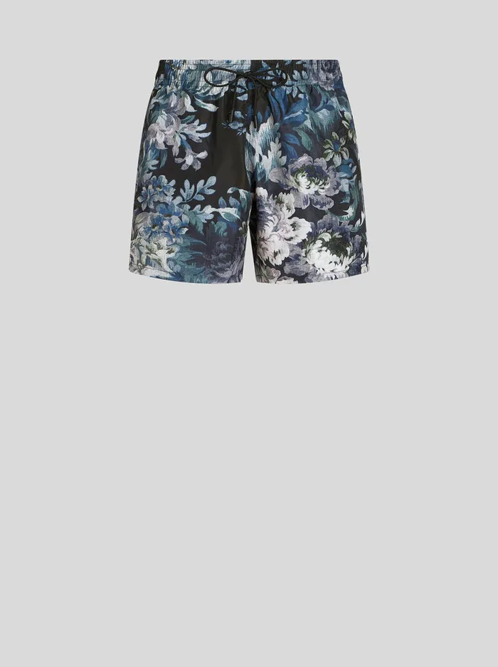 Men Floral Swim Shorts Etro Beachwear