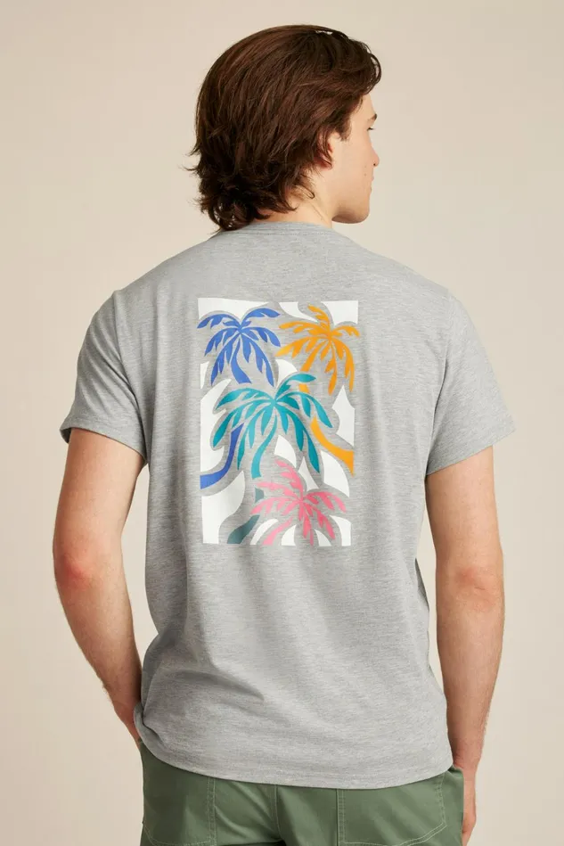 Men Graphic Tee Beach Glass Palm Party Bonobos Short Sleeve Tees