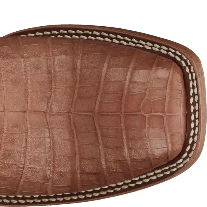 MEN Haggard 11034 Caiman Tan Justin Boots Western