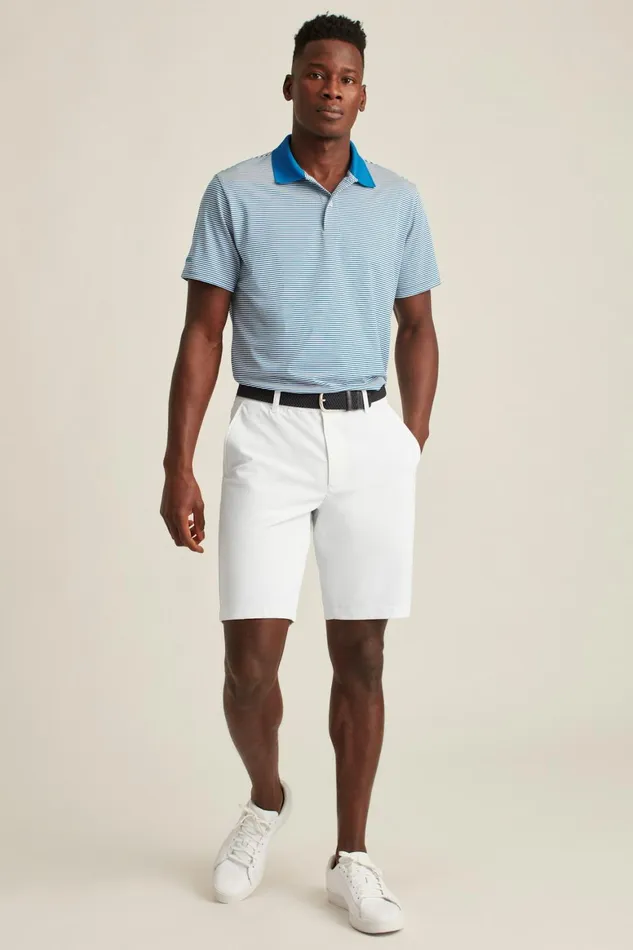 Men Highland Tour Golf Shorts Brilliant White Bonobos Golf Shorts