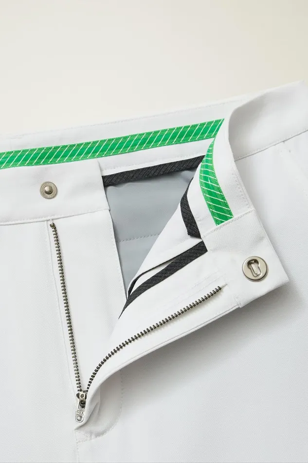 Men Highland Tour Golf Shorts Brilliant White Bonobos Golf Shorts