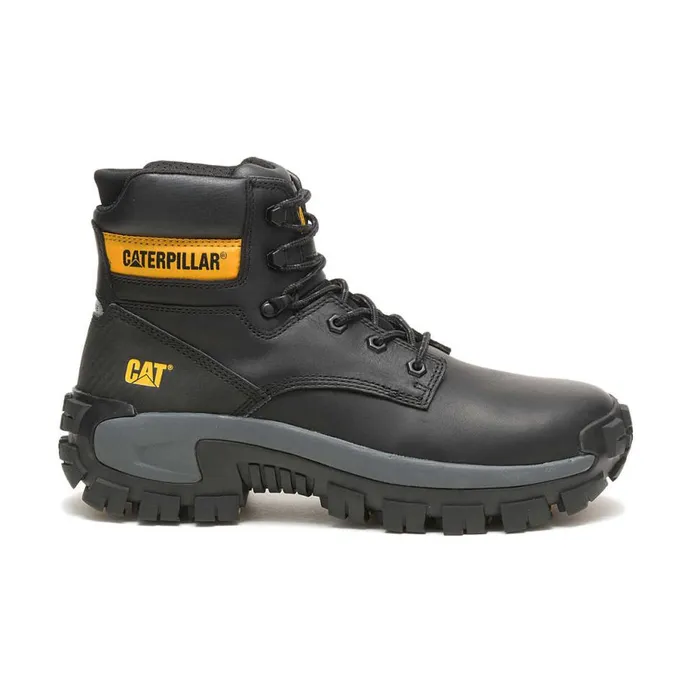 Men Invader Hi Steel Toe Work Boot Cat Footwear Boots