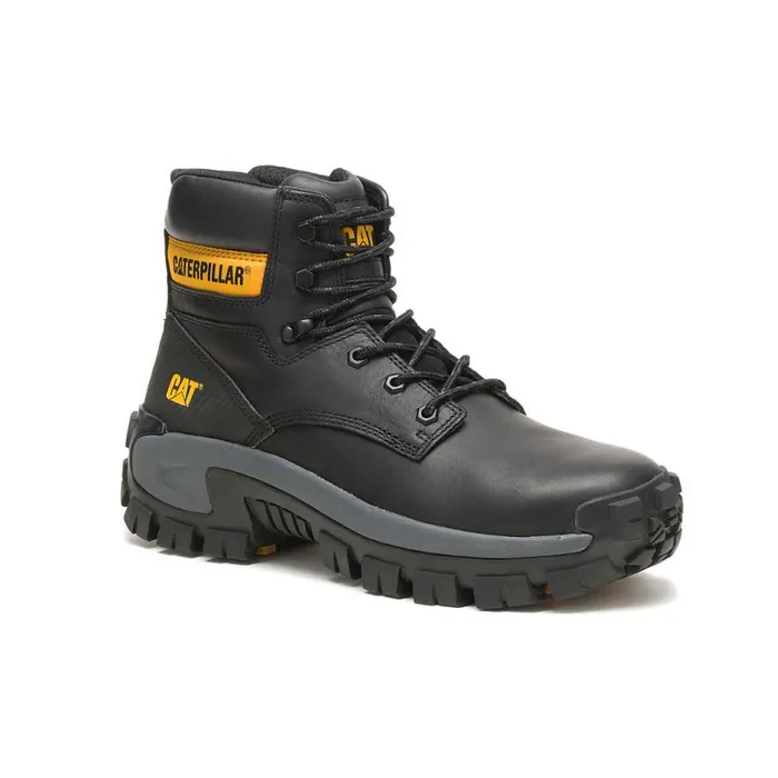 Men Invader Hi Steel Toe Work Boot Cat Footwear Boots