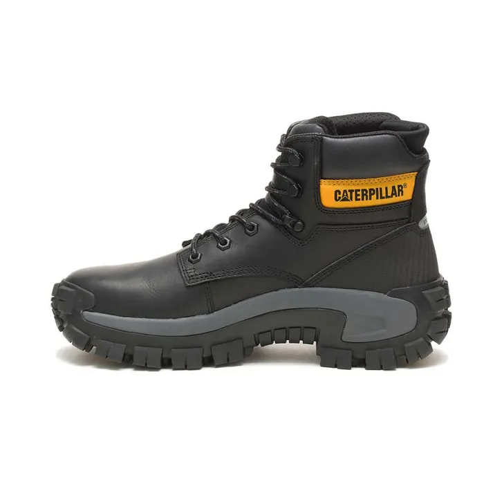 Men Invader Hi Steel Toe Work Boot Cat Footwear Boots