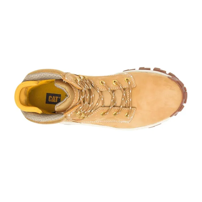 Men Invader Hi Steel Toe Work Boot Cat Footwear Boots