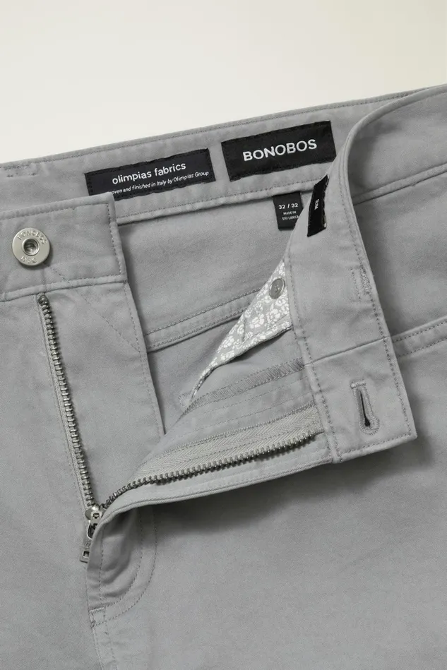 Men Italian Brushed 5Pocket Pants Monument Grey Bonobos Jeans
