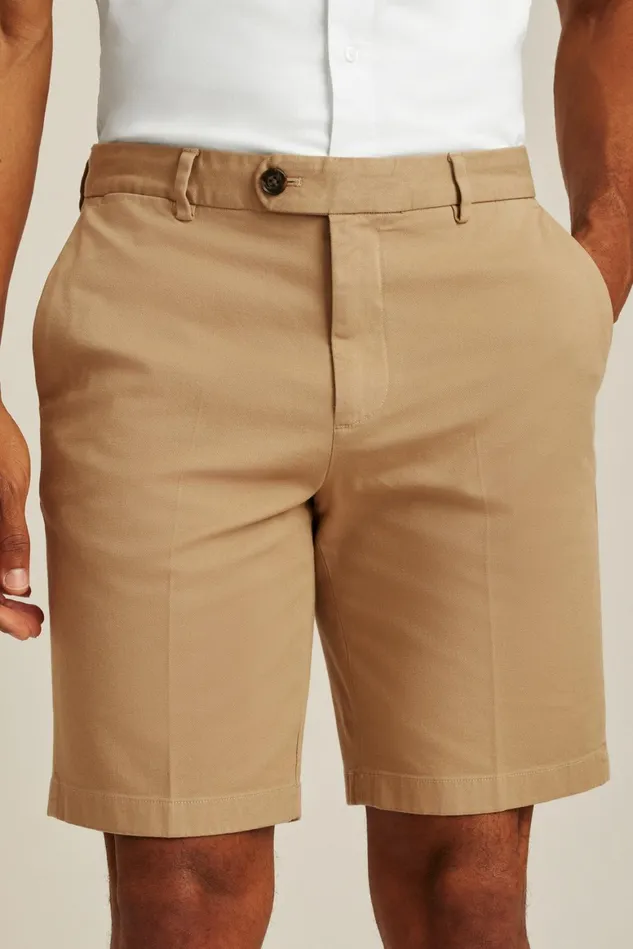 Men Italian Stretch Chino Shorts Pale Oak Bonobos Chino Shorts