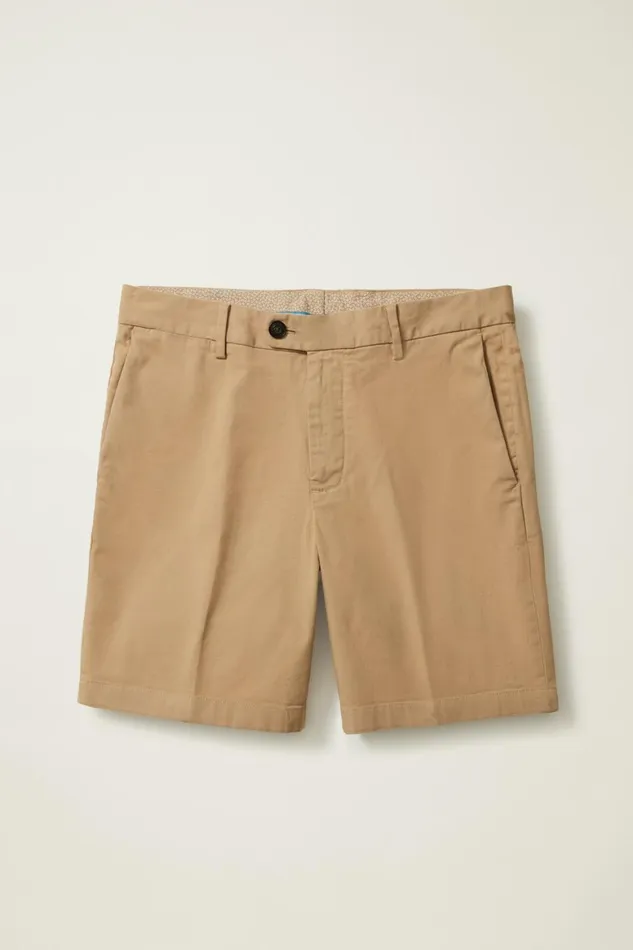 Men Italian Stretch Chino Shorts Pale Oak Bonobos Chino Shorts