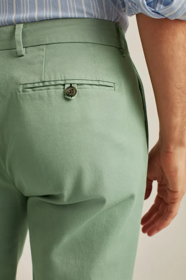 Men Italian Stretch Chinos Dusty Sage Bonobos Chinos