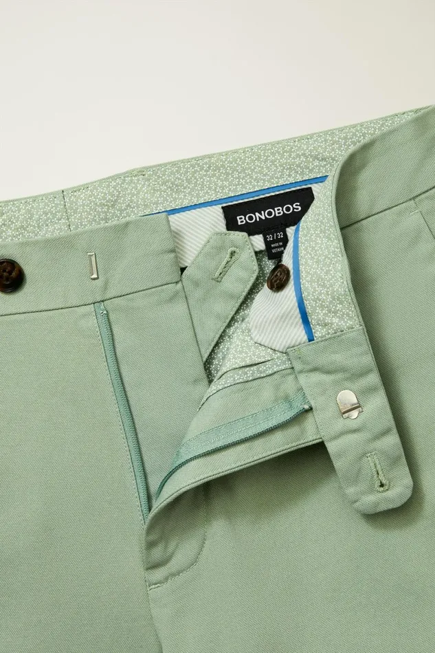 Men Italian Stretch Chinos Dusty Sage Bonobos Chinos
