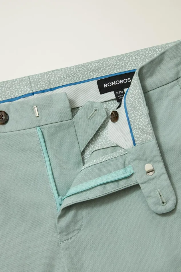 Men Italian Stretch Chinos Mint Green Bonobos Chinos