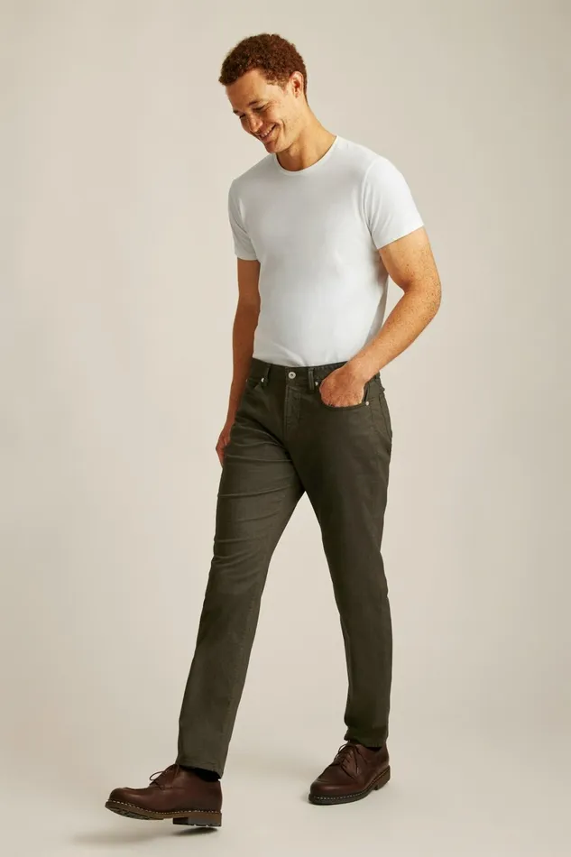 Men Italian Textured 5Pocket Pants Artichoke Bonobos Jeans