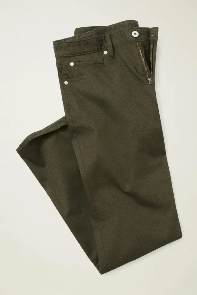 Men Italian Textured 5Pocket Pants Artichoke Bonobos Jeans