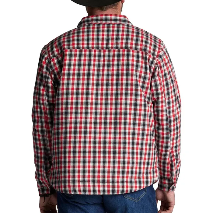 MEN Jackson Shirt Jacket Redwhiteblack Plaid Justin Boots Outerwear