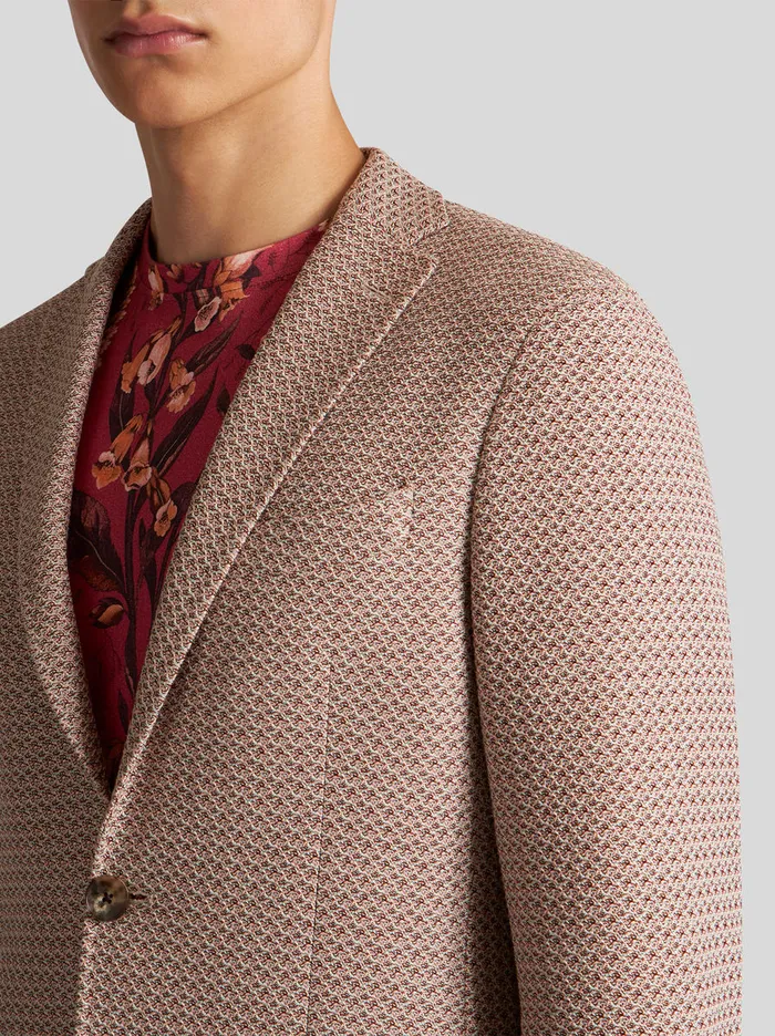 Men Jacquard Blazer Etro Jackets