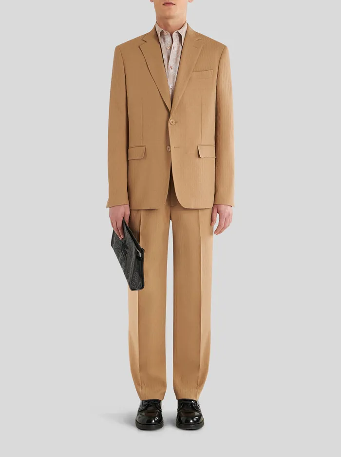 Men Jacquard Jacket With Tie Print Designs Etro Jackets