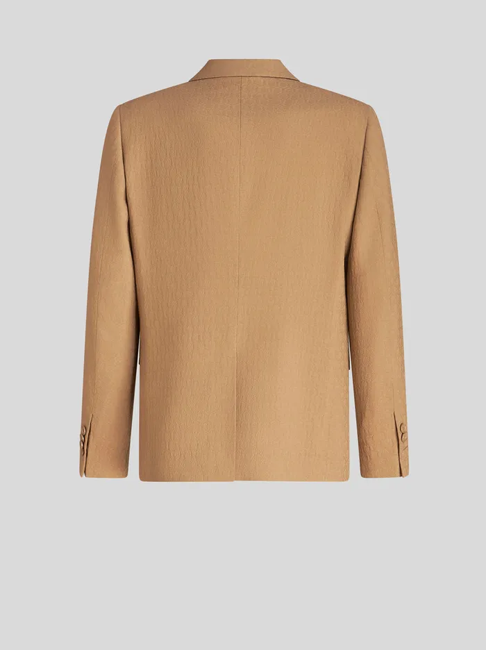 Men Jacquard Jacket With Tie Print Designs Etro Jackets