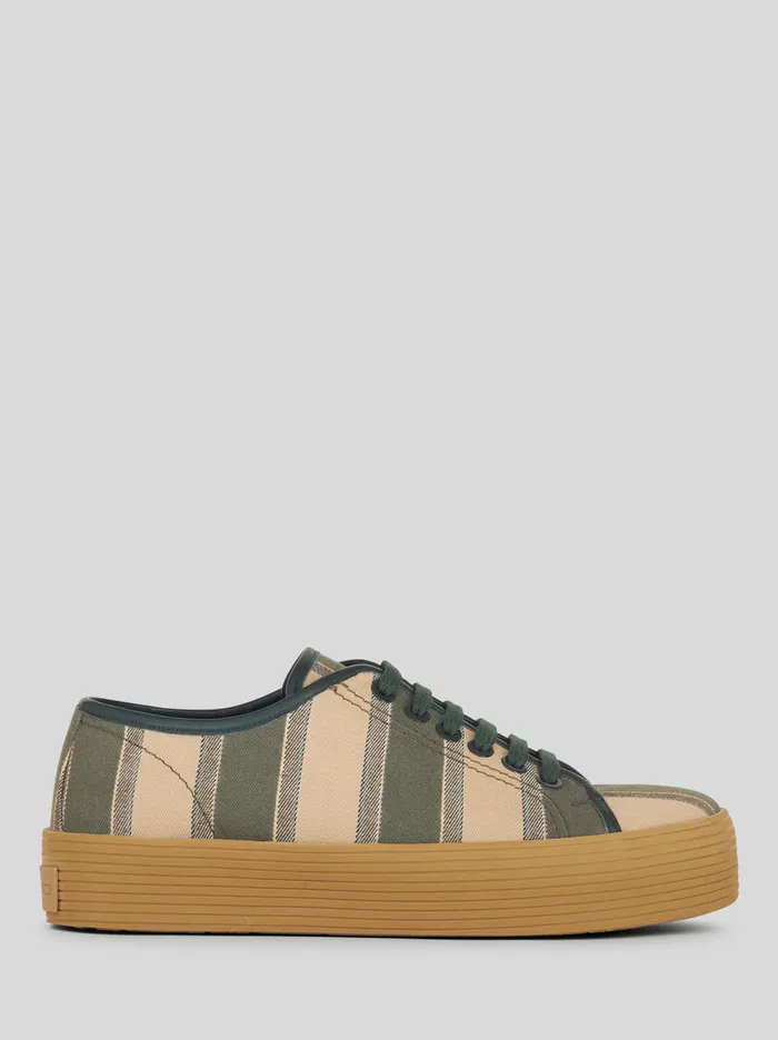Men Jacquard Striped Sneakers Etro Sneakers
