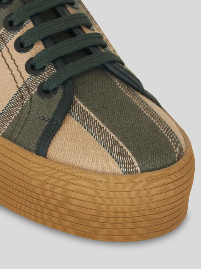 Men Jacquard Striped Sneakers Etro Sneakers