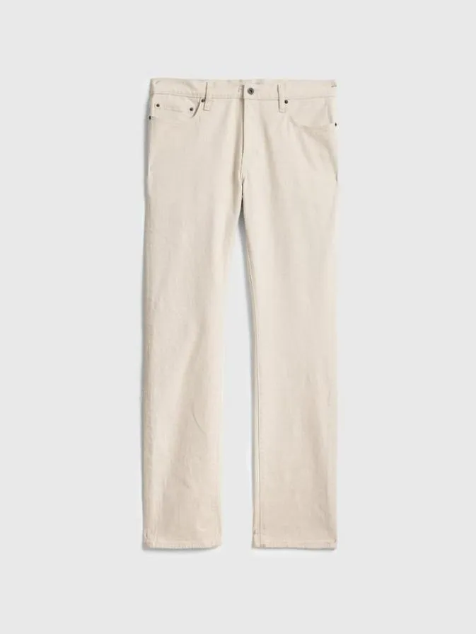 Men Jeans John Varvatos J701 8211 NATE JEAN Ecru